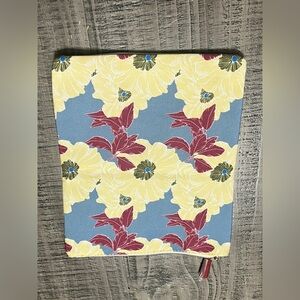 Rachel Pally Floral Pouch - Yellow, Red, Blue